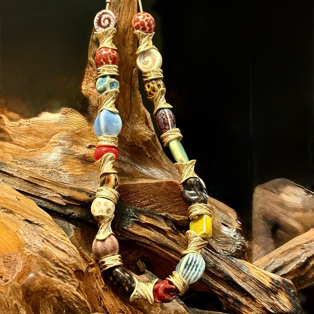 Multicolor Beaded Necklace